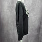 A4 Black Long Sleeve Lady Pirates Basketball Activewear Top Small