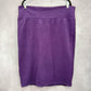 Lularoe Purple Short Knee Length Pencil Skirt Plus Size 3XL