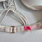 Victoria's Secret White Padded Bra Bikini Underwire Swimsuit Swimwear 34A