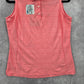 Adidas Pink Flamingo Clima Cool Golf Sports Active Sleeveless Shirt Top M Medium