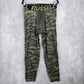 Russell Green Camo Compression Dri Power Scent Stop Leggings Pants Large L