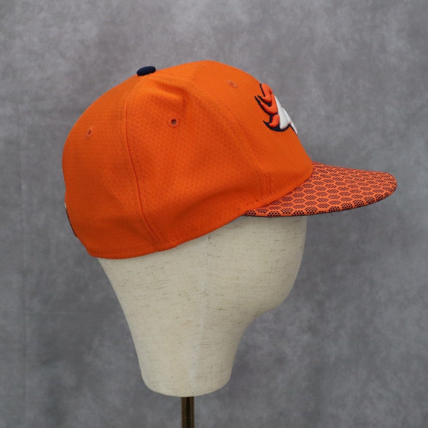 Denver Broncos Orange New Era 59Fifty 7 1/8 Sideline Fitted Baseball Cap Hat