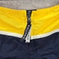 Nautica Blue Yellow Zipper Swimwear Board Shorts Bottoms Pants Small