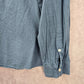 H&M Blue Long Sleeve Button Down Cotton Mens Shirt Large
