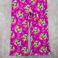 Seven Apparel Purple Fleece Frog Bubble Bath Duck Trouser Pajama Pants M Medium