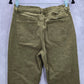 Gloria Vanderbilt Green Straight Taper Denim Short Jeans Cotton Bottom Pants 10S