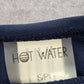 Hot Water Navy Blue Bikini Bottom Swimwear Small