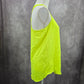 Surf Style Green Racerback Sports Activewear Tank Top Small