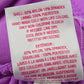 Xhilaration Purple Boho Crisscross Cutout Floral Bikini Bra Swim Top S Small