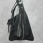 Botkier Bond Nylon Black Zipper Tassel Large Tote Purse Shoulder Bag