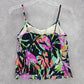 Caribbean Joe Purple Padded Swimwear Tankini Tank Top Medium M 10