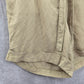 Lane Bryant Tan Linen Flat Front Bermuda Bottoms Pants Shorts Plus 14/16