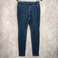 Blue Stretch Pullon Skinny Leggings Jeggings Cotton Jeans Pants S Small