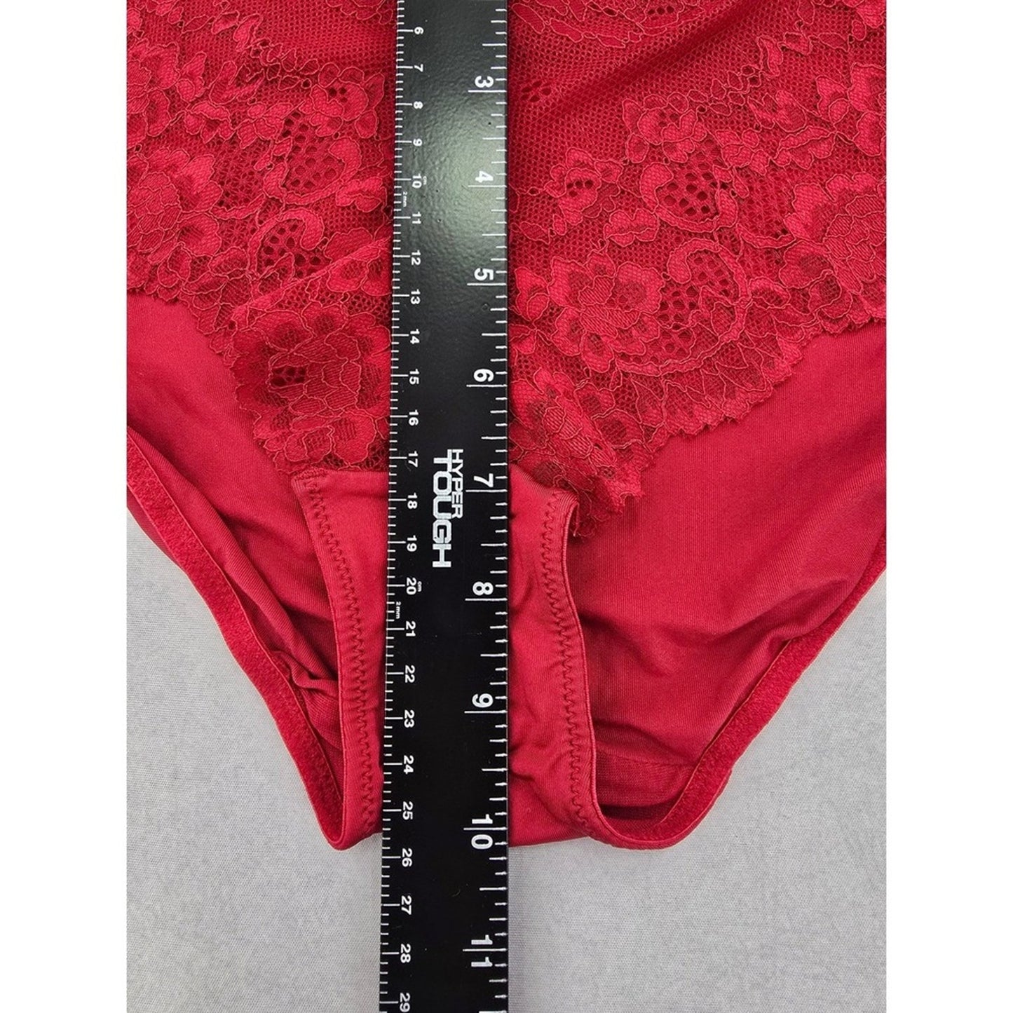 Lace Red Panty Lace Dainty Whimsy Sexy Goth Fairy Coquette Bridal Large 44/46