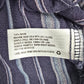 Universal Thread Blue Stripes Tie Front Button Down Top Blouse Size XS