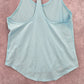 Nike Dri Fit Blue Racerback Athletic Active Sports Tank Top Small