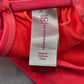 No Boundaries Orange Tie Bra Beach Bikini Bralette Swim Top S Small