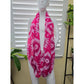 Charming Charlie Pink Tribal 90s Y2K Infinity Scarf OSFM