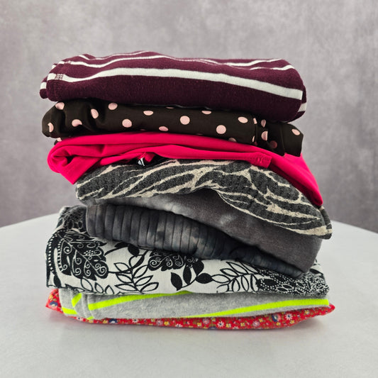 9 Womens Tops Sweaters Tanks Random Mixed Lot Bundle of 9 M Medium