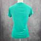 Champion Duo Dry Green Sportwear Active Short Sleeve Tshirt Top Small
