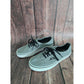 Gray Vans Era Off the Wall Classic Top Canvas Sneakers Mens Shoes 7.5