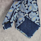 Tom James Executive Collection Blue Floral Paisley Executive Mens Silk Neck Tie