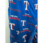 Texas Rangers Printed Blue Boxer Pajama Bottoms Mens Shorts Medium