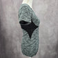 Soybu Gray Black Activewear Sportswear Performance Tshirt Top Extra Small XS