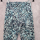 Old Navy Gray Blue Spotted Activewear Leggings Pants Bottoms Medium