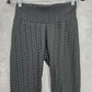 Black Honeycomb Scrunch Activewear Legging Yoga Pants Bottoms Small