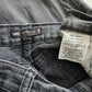 141. Lee Classic Fit Black Straight Gray Denim Pants Jeans 14M