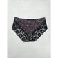 Multicolor Black Lace Whimsygoth Romantic Boudoir Bridal Panty Plus Size 2X