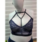 Torrid Purple Lace Floral Fairy Sheer Straps Bralette Plus Size 2X