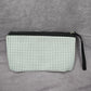 Jimelia White Black Neoprene Rope Small Crossbody With Zipper Pouch