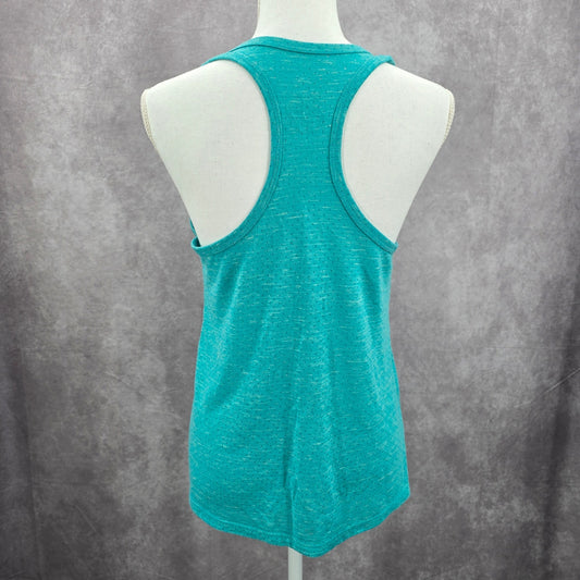Athletic Works Green Racerback Performance Sportswear Tank Top Small