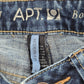 057. Apt 9 Bootcut Modern Fit Blue Straight Flare Denim Pants Jeans 4