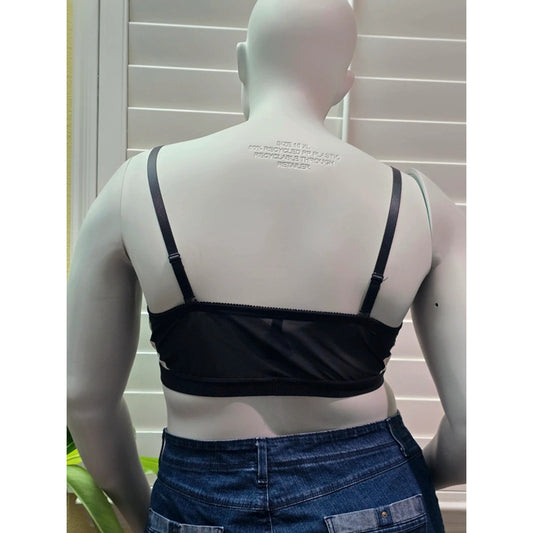 Torrid White Lace Floral Fairy Bridal Cottage Core Bralette Plus Size 2X