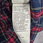 Abercrombie & Fitch Red Blue Plaid Tartan Long Sleeve Button Up Shirt Boys XS
