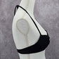 Aerie Black Padded Halter Knot String Brooke Bra Bikini Top 32B