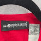 Sag Harbor Red Cotton Linen Floral Lace Crochet Vintage Y2K Blouse Top Medium 8P