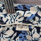 Skyo Blue White Floral Mini Board Pants Shorts Bottom Swimwear 7