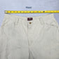 Riders Casual Cream Stripe Preppy Polo Chino Office Vacation Trouser Pants 12P