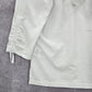 Columbia Sportswear White Hoodie Blouse Top Active Quarter Sleeve Shirt S Small