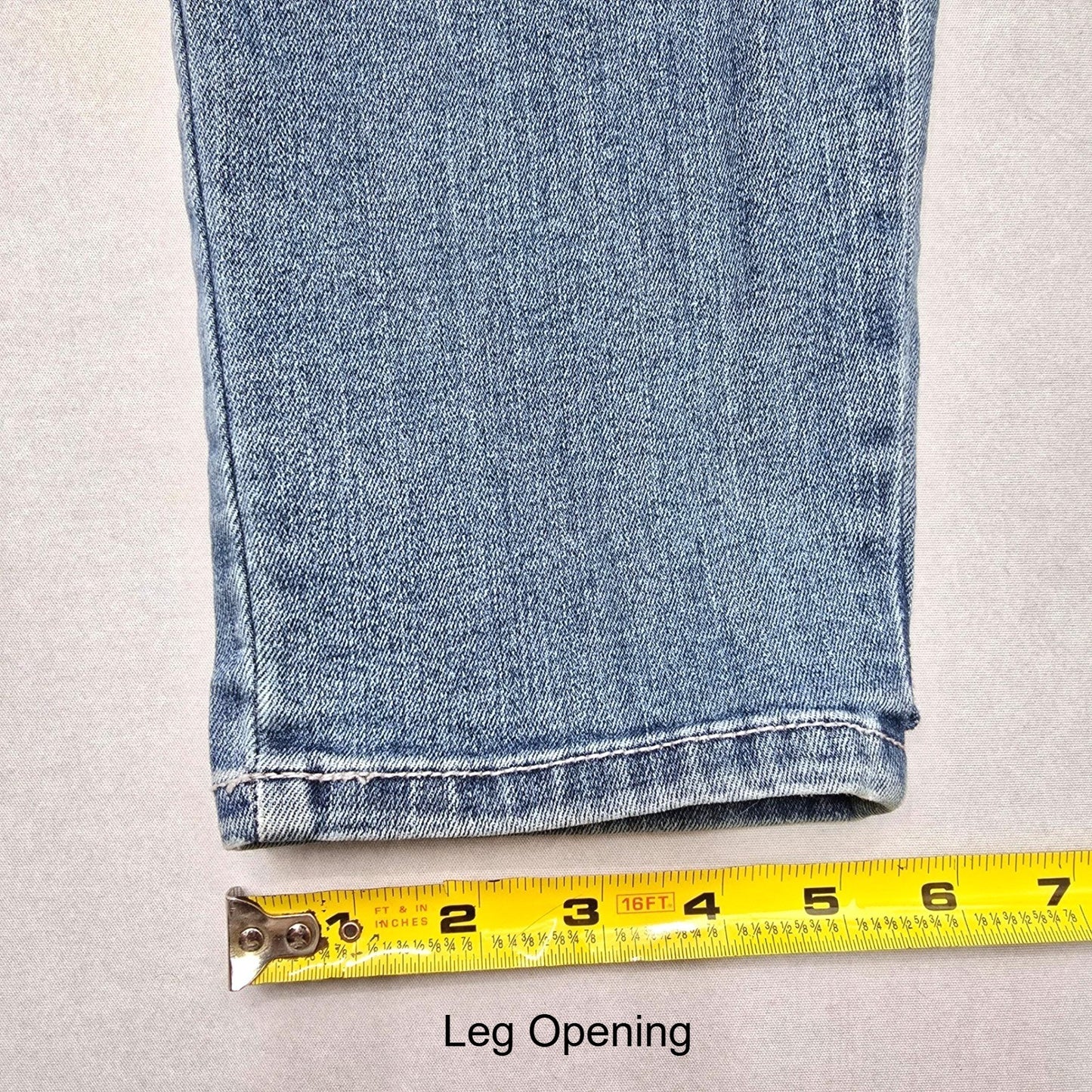Liz Lange Maternity Blue Distressed Cotton Stretch Jeggings Jeans Pants Large