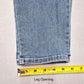 Liz Lange Maternity Blue Distressed Cotton Stretch Jeggings Jeans Pants Large