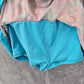 Pink Blue Floral Skort One Piece Ruffle Swim Junior Youth Boho Skirt Girls 16