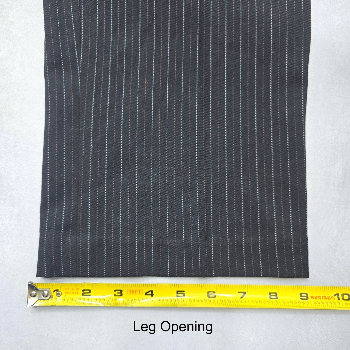 Rafaella Black Pin Stripe Formal Business Work Interview Straight Leg Pants 12P