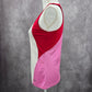 Fila White Red Pink Muscle Tee Tank Sleeveless Activewear Sportswear Top Small