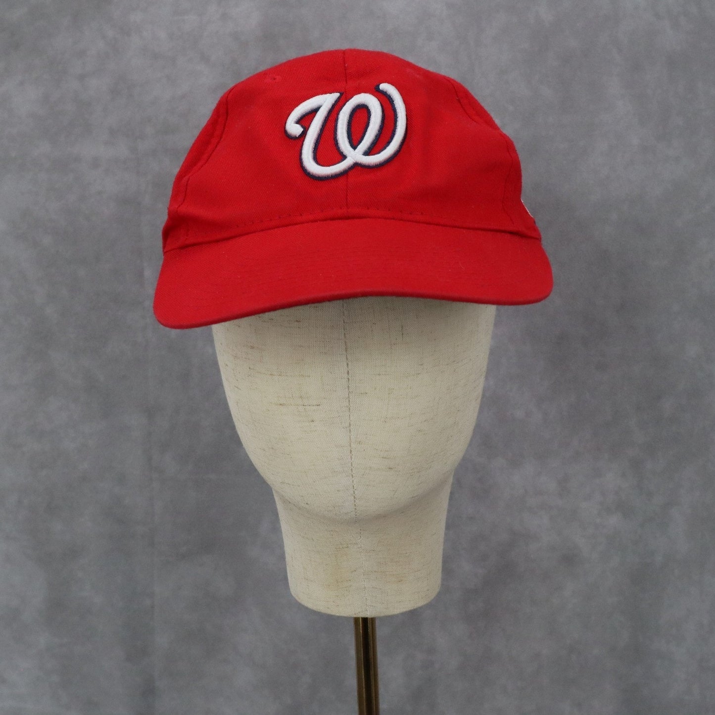 Washington Nationals Red Adjustable Team MLB Athletic OSFM Baseball Cap Hat