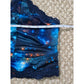Torrid Curves Blue Galaxy Lace Floral Fairy Bridal Bralette Plus Size 2X